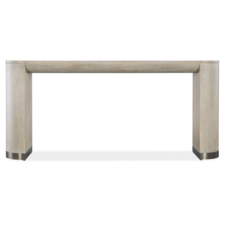 Light Diamond 76'' Wood and Metal Console Table