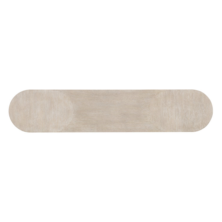 Light Diamond 76'' Wood and Metal Console Table