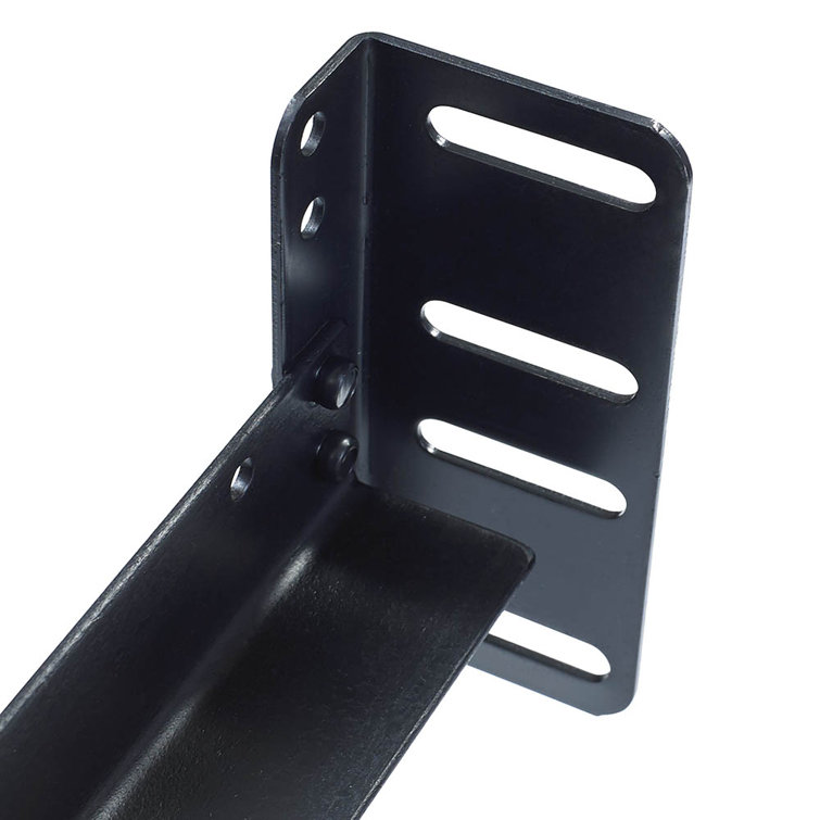 King Size Low-Profile Metal Box-Spring Frame with Large Rollers