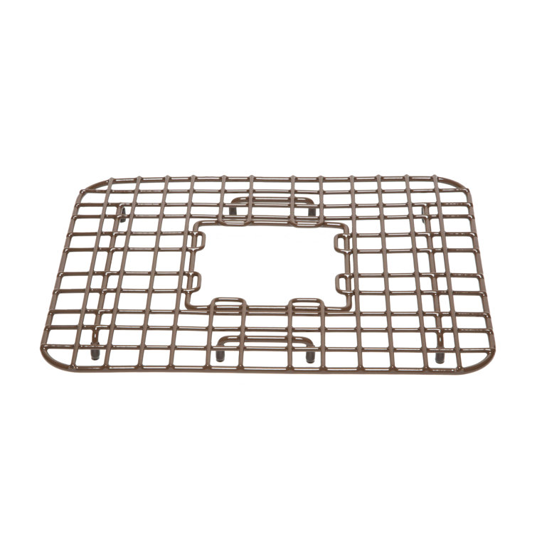 SinkSense Gehry Antique Brown 14" x 11.75" Kitchen Sink Bottom Grid