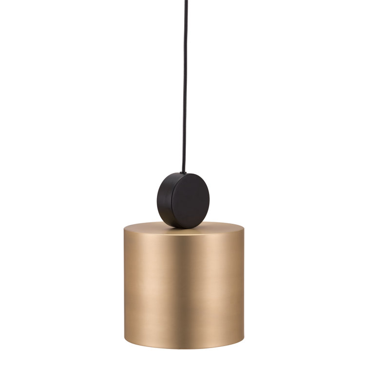 Myson 9'' Contemporary Gold LED Pendant Light