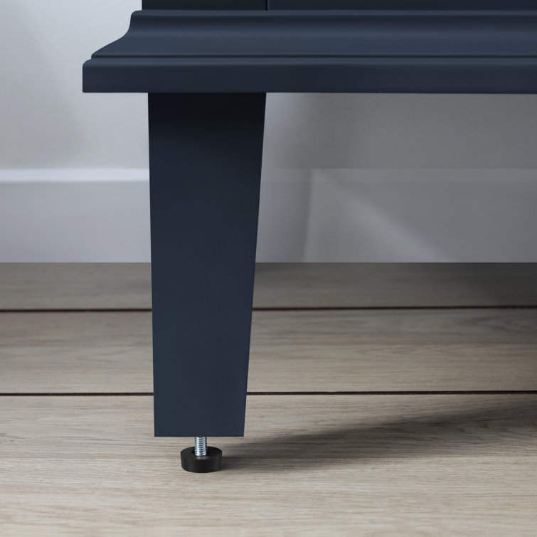 Midnight Blue 36'' Single Vanity with Carrara Marble Top