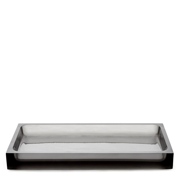 Clear Acrylic Freestanding Bathroom Tray