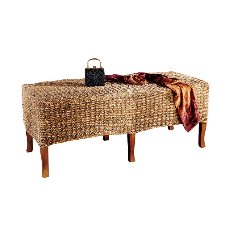 Balinese Mahogany & Water Hyacinth 48.5" Bench/Table