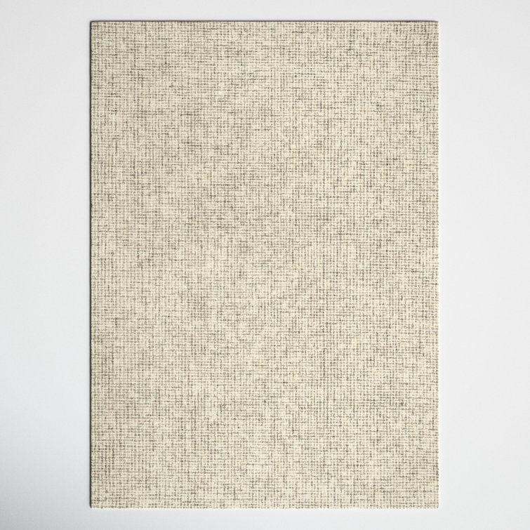 Britley Beige Hand-Tufted Wool Rug 9' x 12'