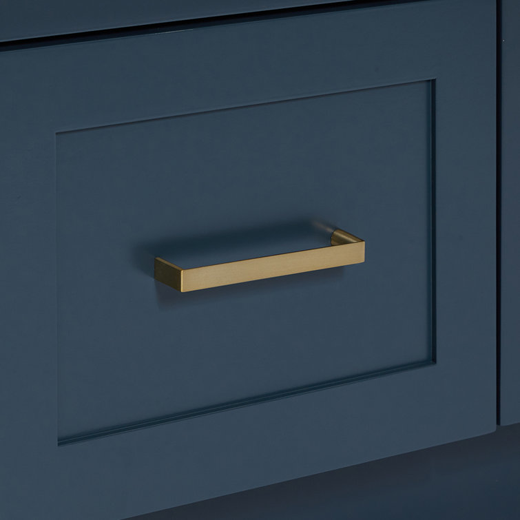 Midnight Blue 60'' Double Freestanding Bathroom Vanity