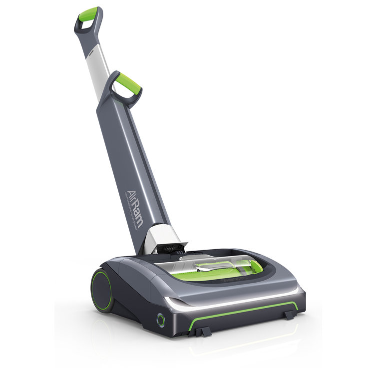 Titanium and Lime Cordless Bagless Stick Vacuum Cleaner