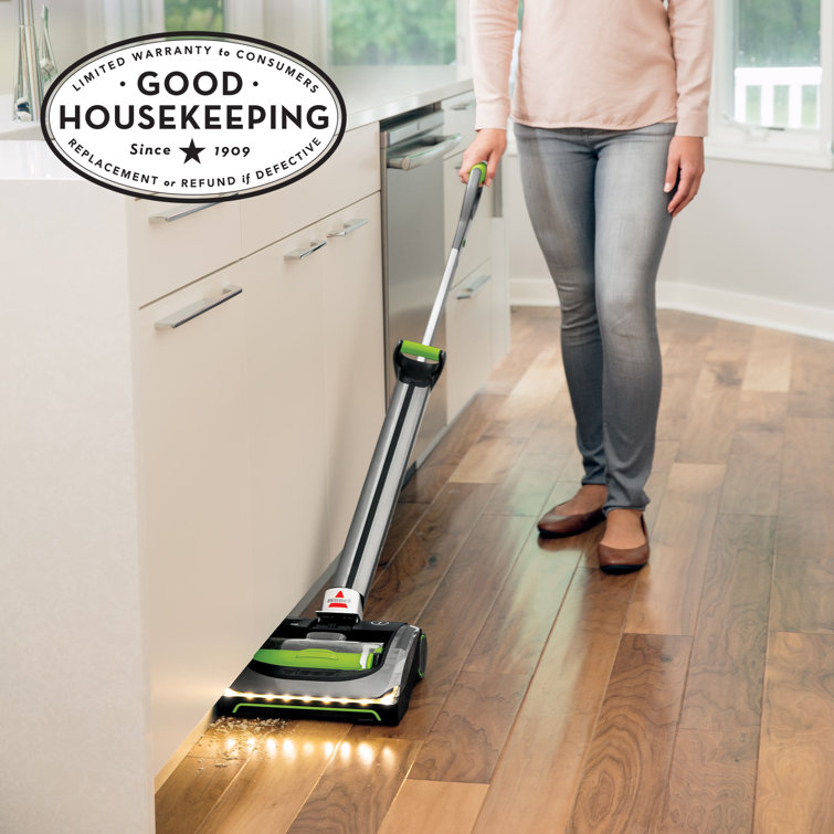 Titanium and Lime Cordless Bagless Stick Vacuum Cleaner