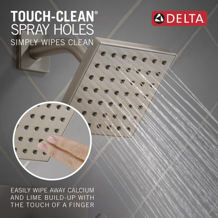 Velum Stainless Steel Square Multi-Head Shower Faucet Set