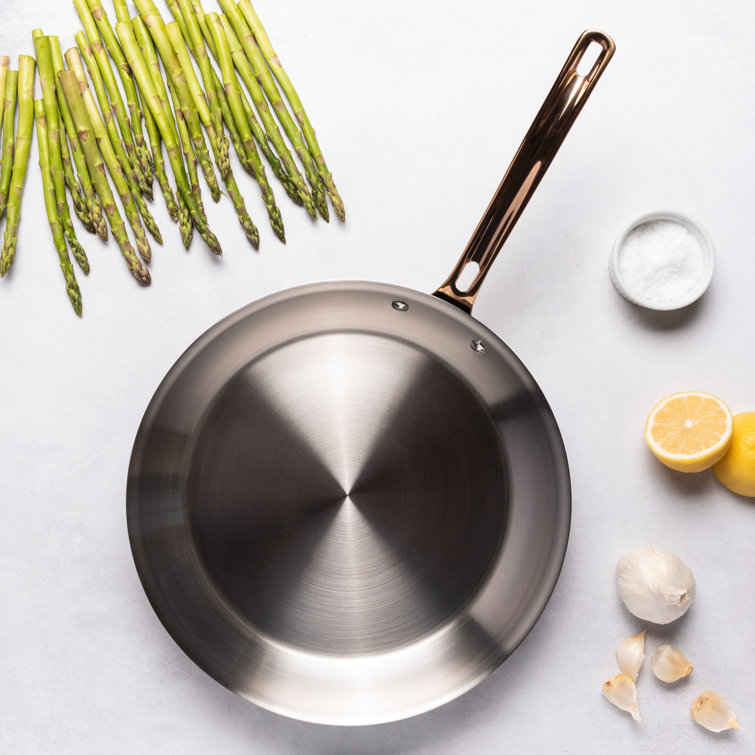Viking 11-Piece Matte Black and Copper Cookware Set