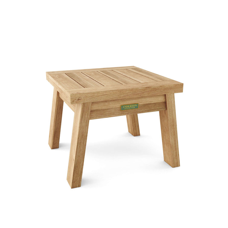Palermo Natural Teak Outdoor Side Table