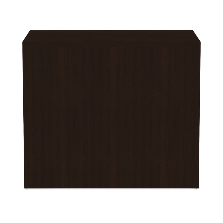 Espresso 34'' Wide 2-Drawer Lockable Lateral File Cabinet