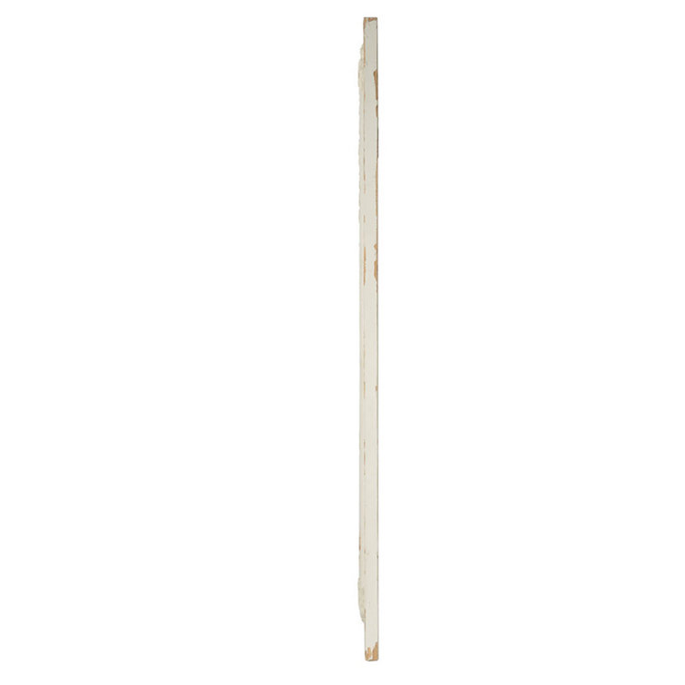 Elegant Off-White Magnesia Tall Wall Art Panel Set
