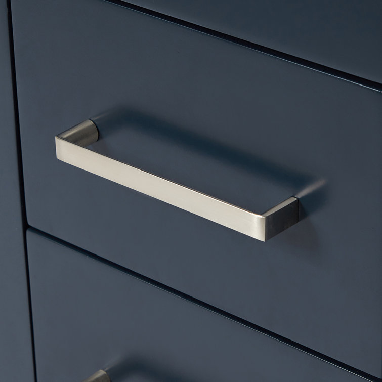 Midnight Blue 42'' Single Freestanding Bathroom Vanity Base
