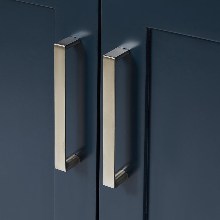 Midnight Blue 42'' Single Freestanding Bathroom Vanity Base