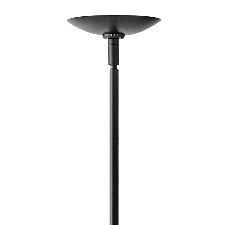 Black Globe Pendant Light with Etched Opal Glass Shade