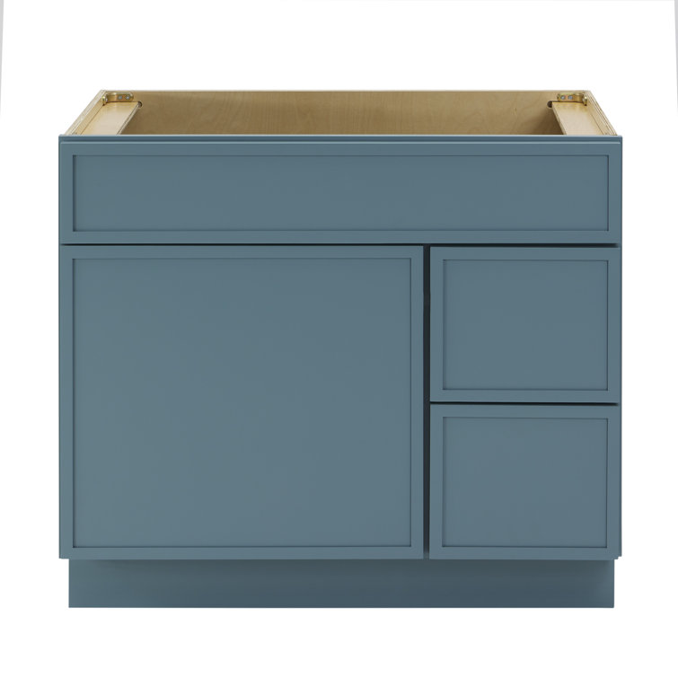 Sea Green 36" Single Freestanding Bathroom Vanity Base