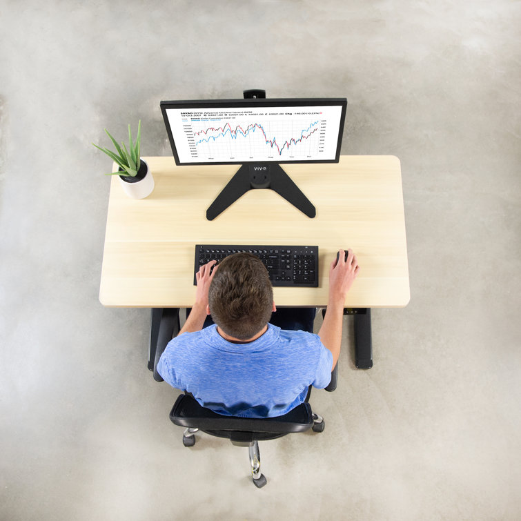 Cyan Chestnut Solid Particle Board 59" Universal Desk Top