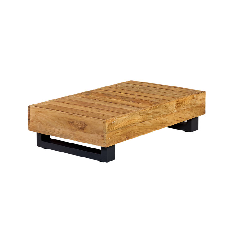 Reclaimed Teak Rectangular Outdoor Coffee Table