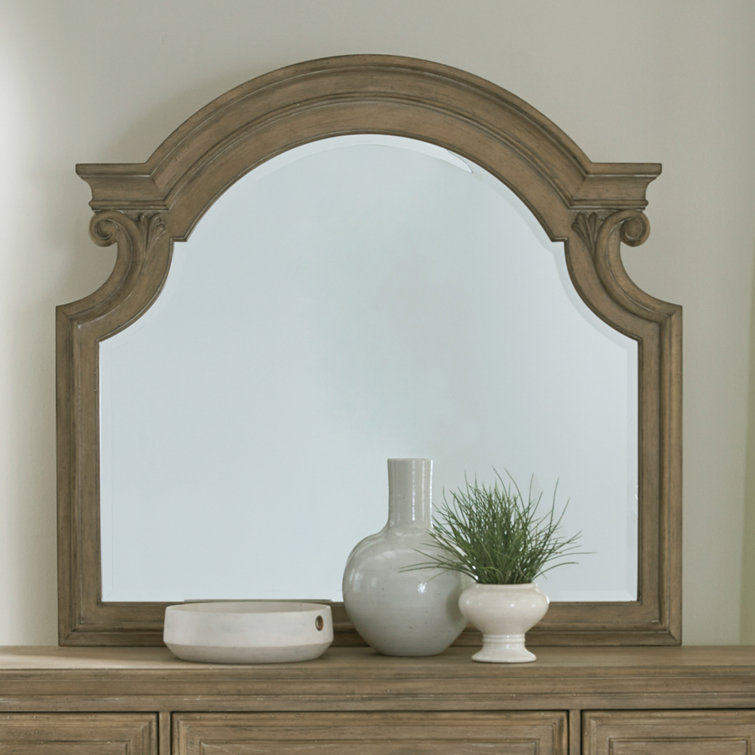 Colchester Upholstered Bed, Dresser & Mirror, Chest