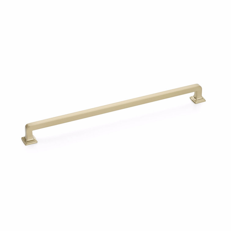 Signature Satin Brass 12.75" Transitional Appliance Pull