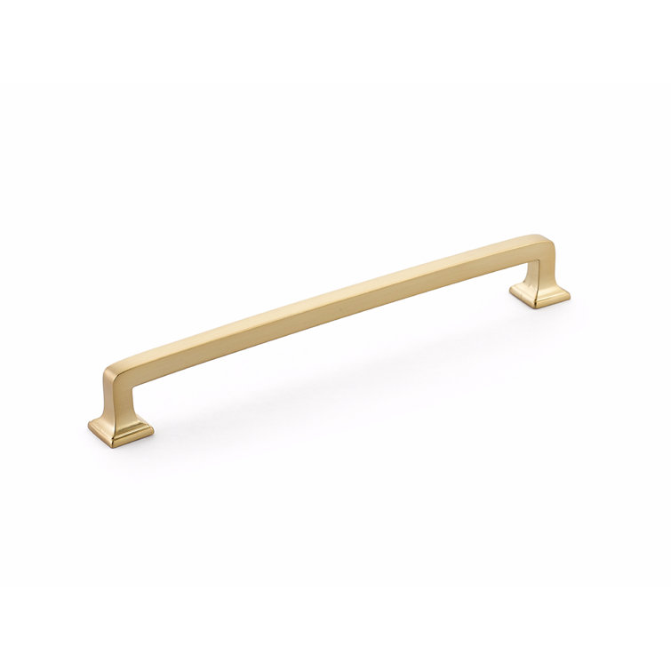 Signature Satin Brass 8" Traditional Appliance Pull