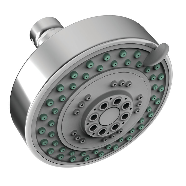 Polished Chrome Multi-Function Wall Mounted Shower Head