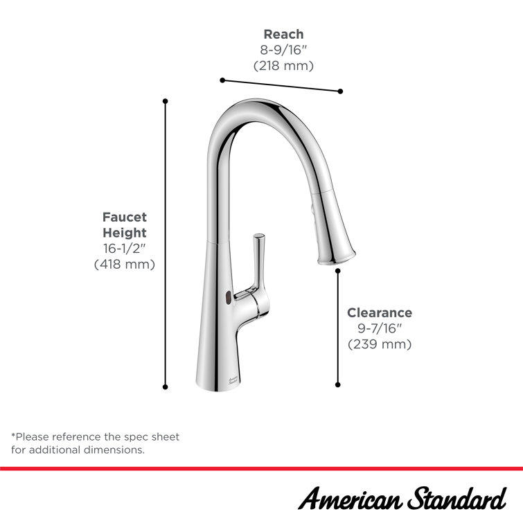 Brushed Nickel Touchless Pull-Down Kitchen Faucet with Spray