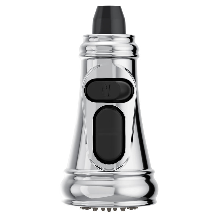 Chrome 3-in-1 Water Filtration Pulldown Kitchen Faucet