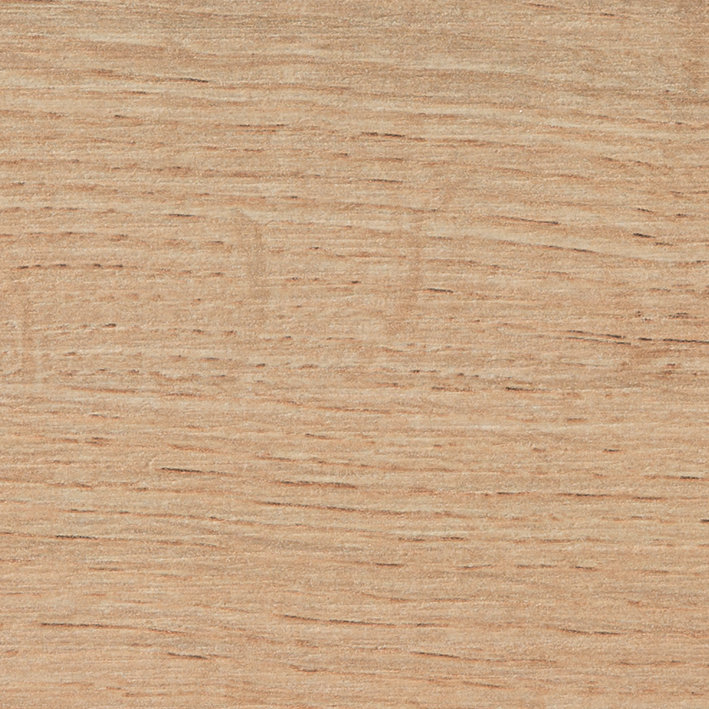 Natural Oak Extendable Dining Table with Metal Frame