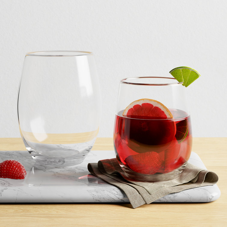 Riedel O Stemless Crystal Wine Tumbler Set of 8