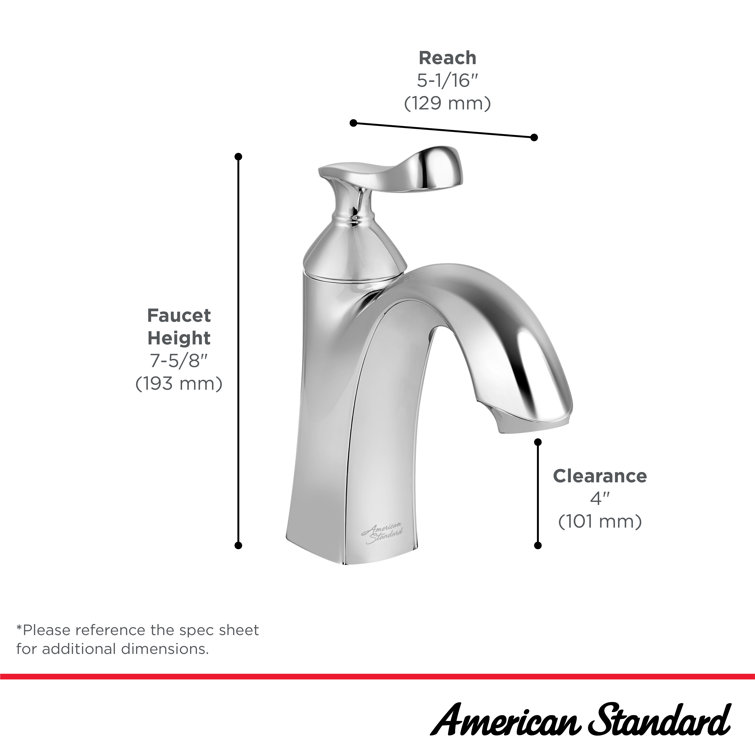 Legacy Bronze Single-Handle Bathroom Sink Faucet