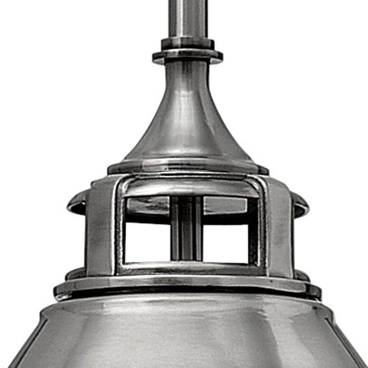 Mini Amelia LED 1-Light Pendant in Polished Antique Nickel
