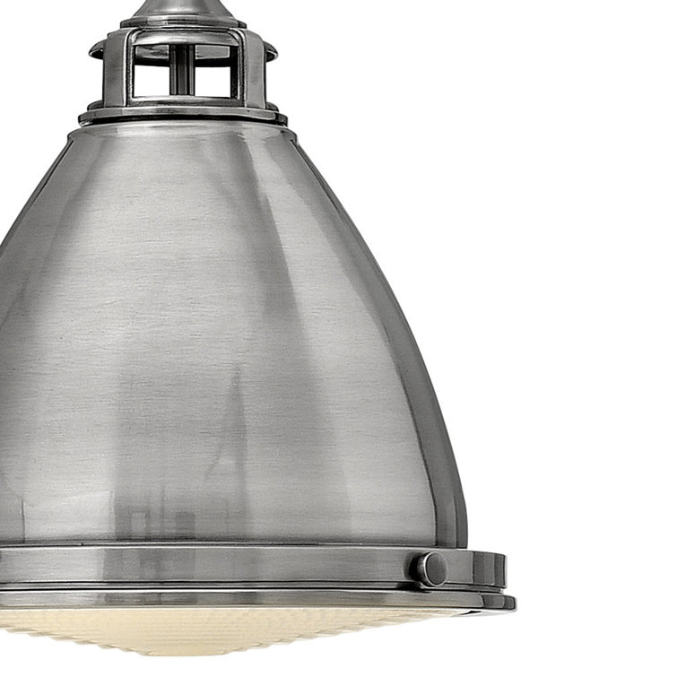 Mini Amelia LED 1-Light Pendant in Polished Antique Nickel