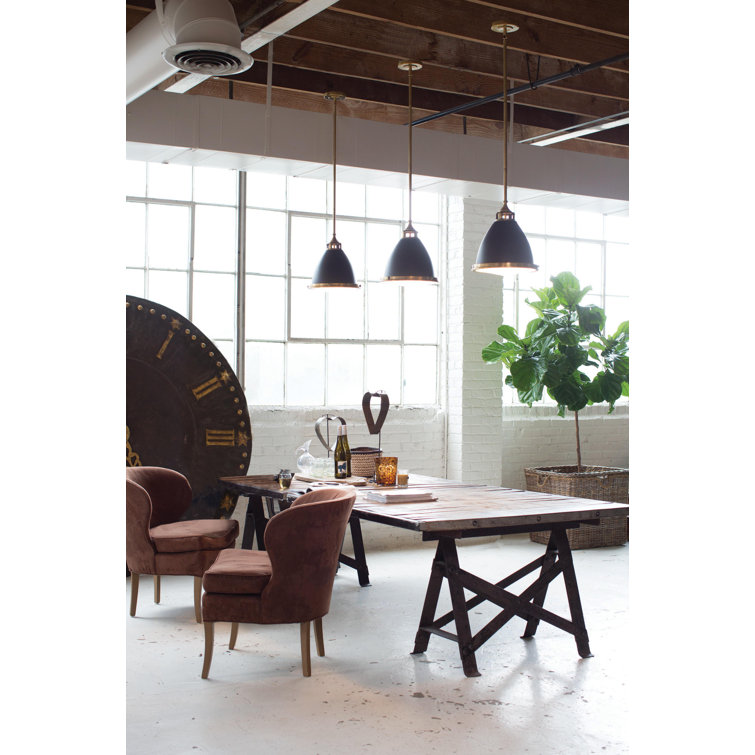 Mini Amelia LED 1-Light Pendant in Polished Antique Nickel