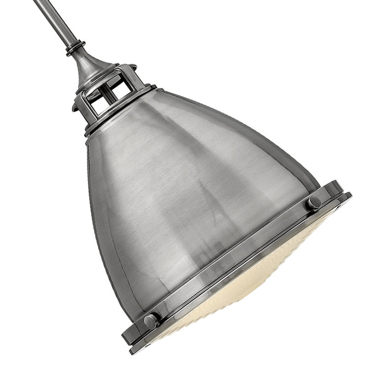 Mini Amelia LED 1-Light Pendant in Polished Antique Nickel