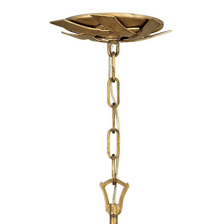 Vida Burnished Gold 13-Light Sputnik Chandelier with Crystal Accents