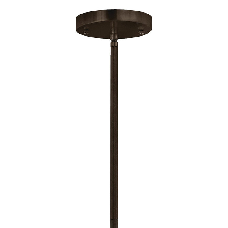 Buckeye Bronze 12" Steel Light Fixture Downrod