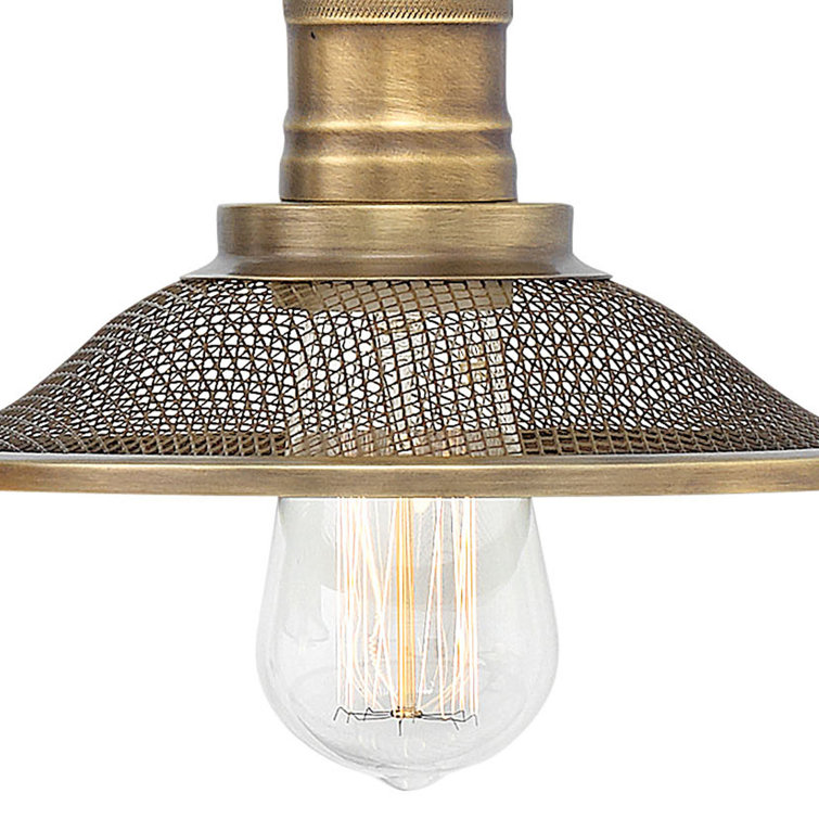 Rigby Industrial Antique Nickel 3-Light Dimmable Bath Vanity Fixture