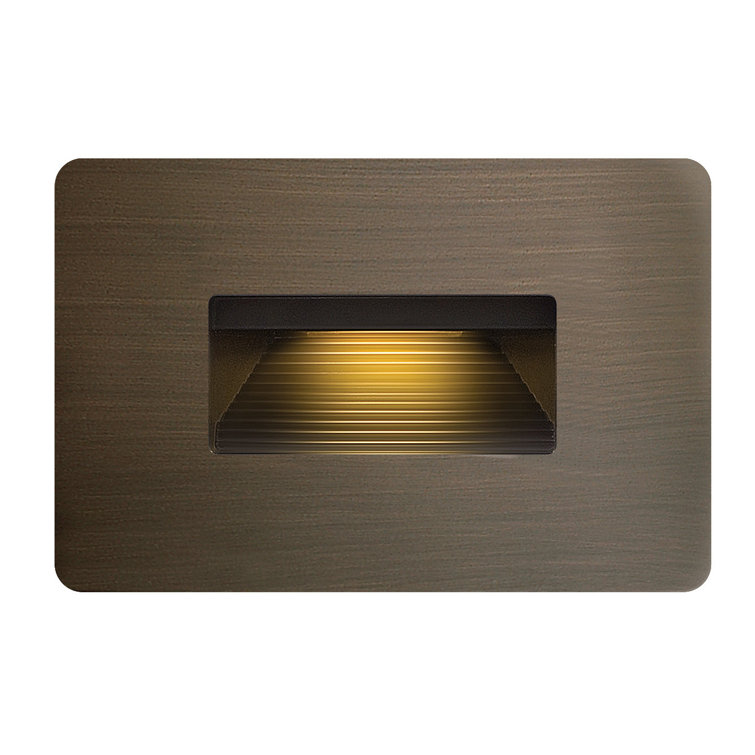 Matte Bronze Low Voltage LED Step Light