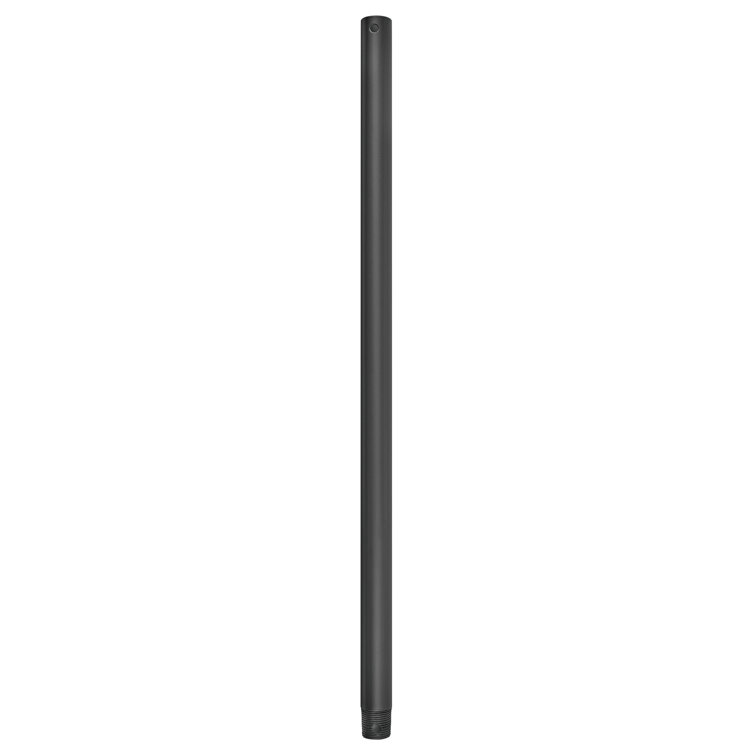 Graphite Steel 24-Inch Ceiling Fan Extension Downrod