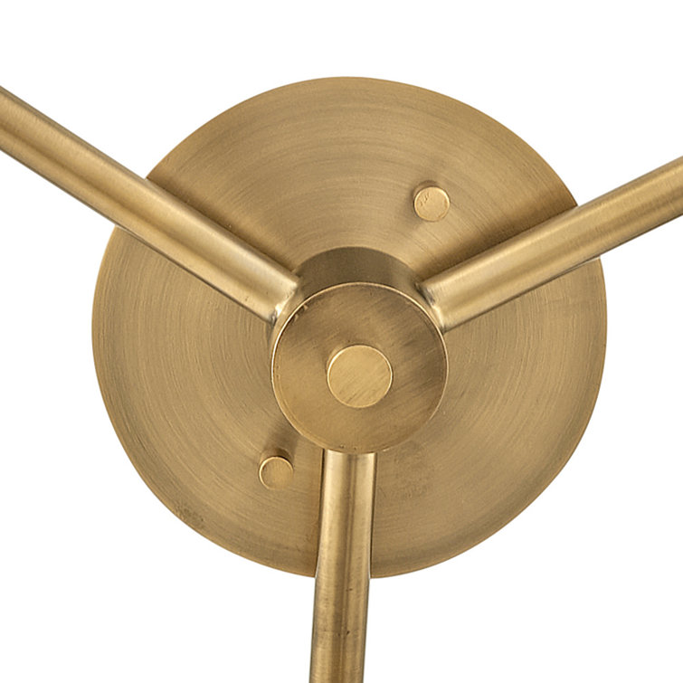 Axel Heritage Brass 3-Light Semi-Flush Ceiling Jar