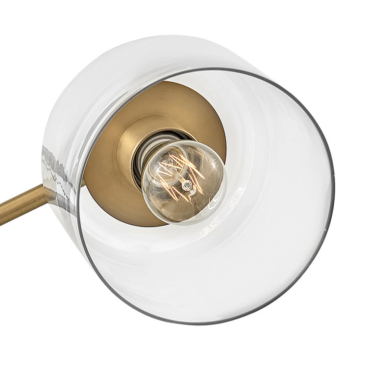 Axel Heritage Brass 3-Light Semi-Flush Ceiling Jar