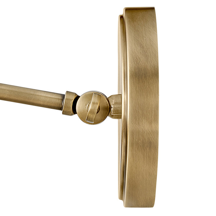 Heritage Brass Adjustable 2-Light Wall Sconce