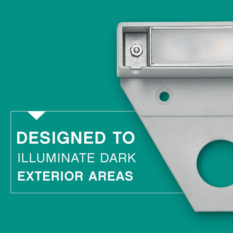 Nuvi Titanium Finish 1.9W LED Landscape Deck Light