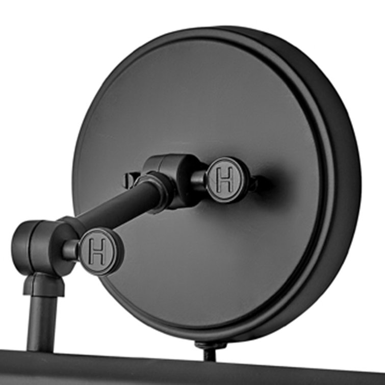 Arti Adjustable Black 2-Light Wall Sconce with Dimmable Feature