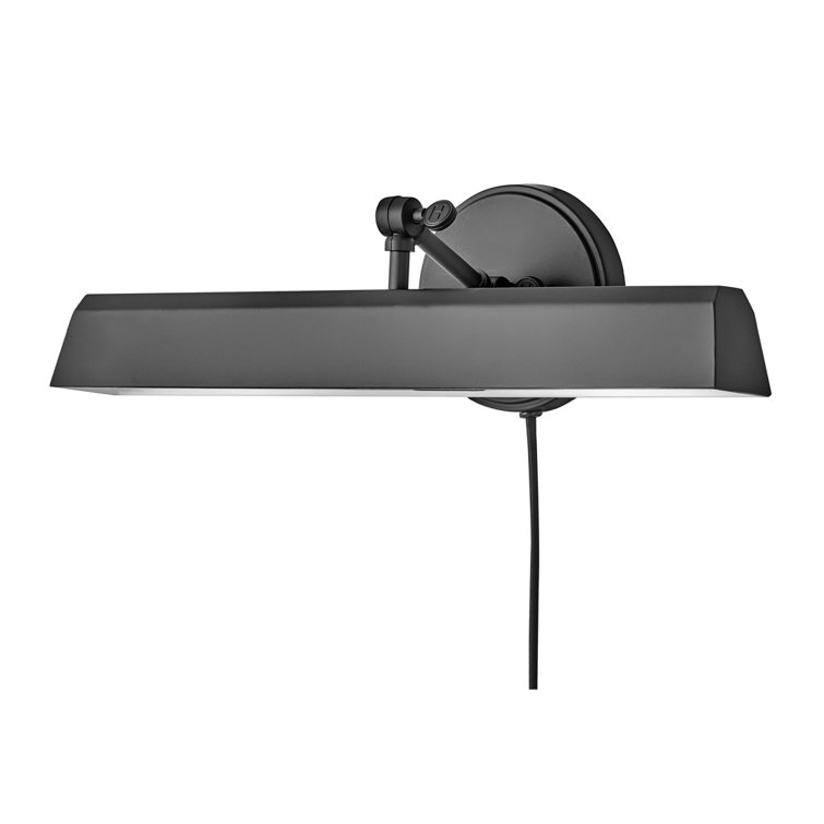 Arti Adjustable Black 2-Light Wall Sconce with Dimmable Feature