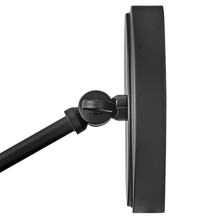 Arti Adjustable Black 2-Light Wall Sconce with Dimmable Feature