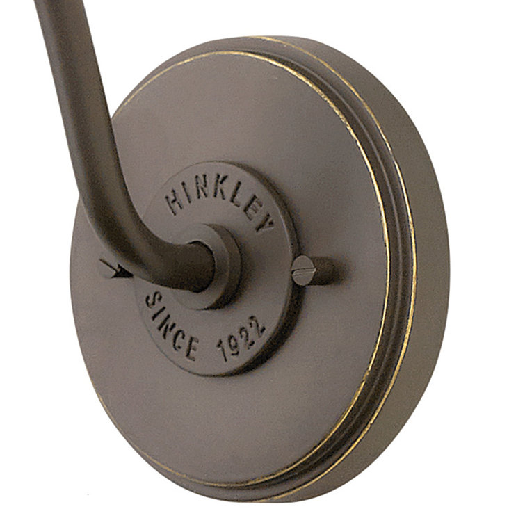 Oil Rubbed Bronze Outdoor Wall Sconce with Clear Seedy Glass