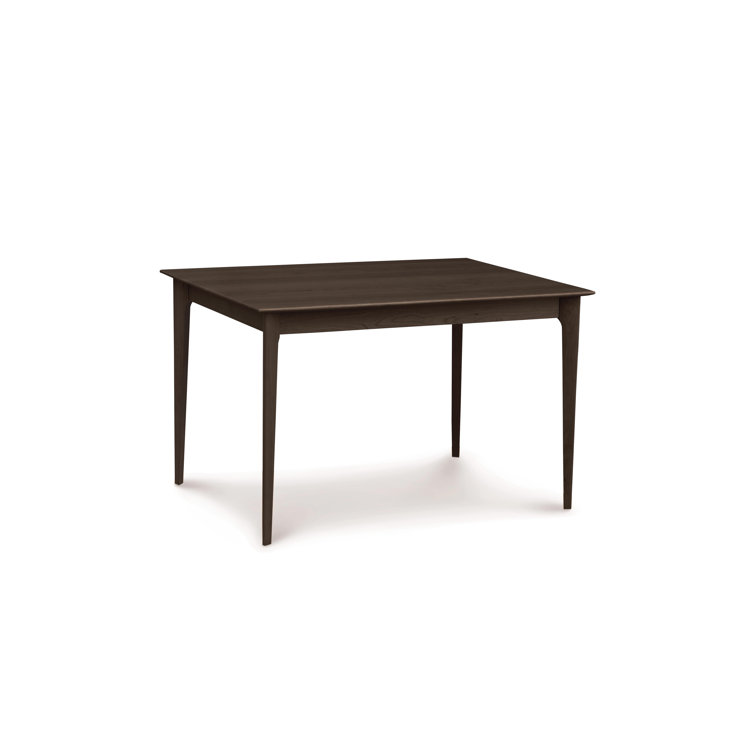 Sarah Smoke Cherry 48" Solid Wood Shaker Dining Table